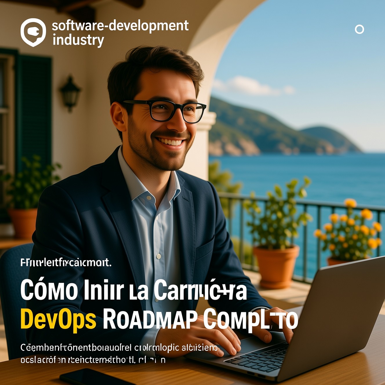 Ingeniero DevOps trabajando con cloud