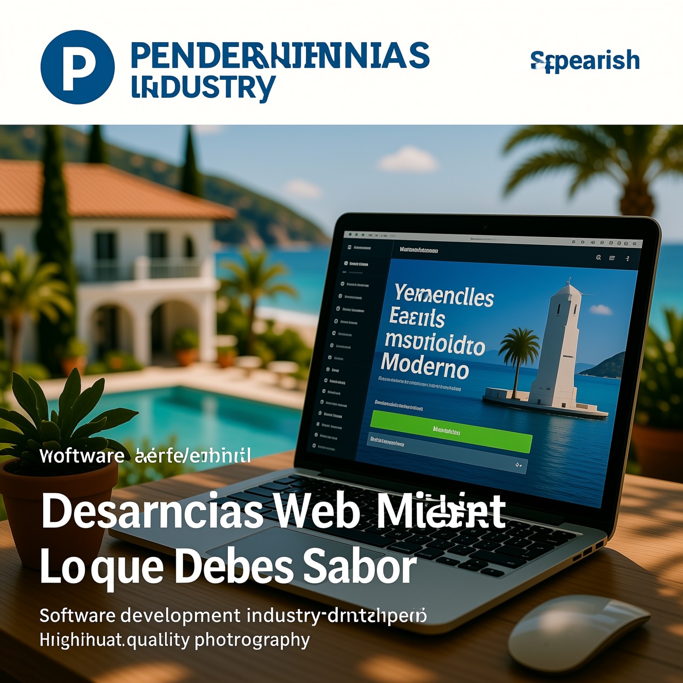 Desarrollador web trabajando con código